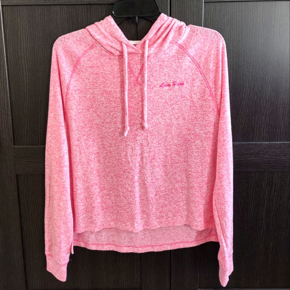 VS PINK Longsleeve Lightweight Knit Hoodie NWT